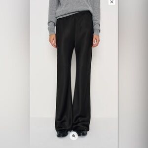 Reformation Gale Satin Bias Mid Rise Pant